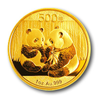 Panda 2009, 1 unciás befektetési aranyérme