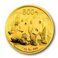 Panda 2010, 1 unciás befektetési aranyérme